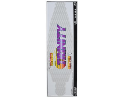 Trinity TLR 22 2.0 Precut Chassis Protective Sheet (White Carbon)