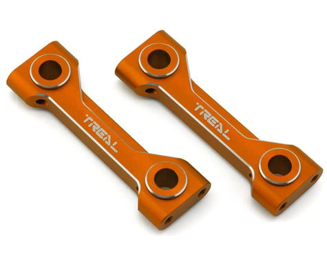 Treal Hobby Losi LMT Aluminum Front & Rear Cross Brace Set (Orange)