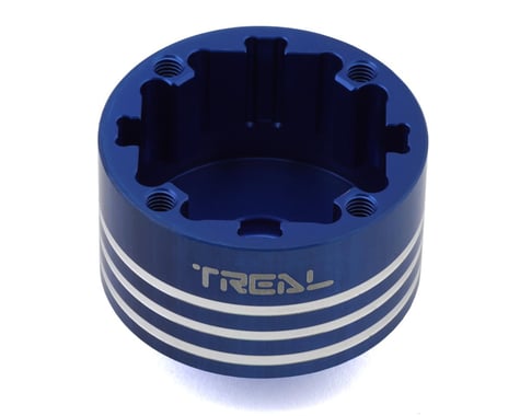 Treal Hobby Losi LMT Aluminum Differential Housing (Blue)