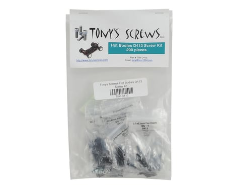 Tonys Screws Hot Bodies D413 Screw Kit
