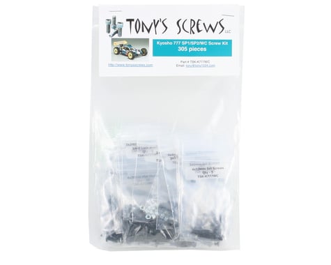 Tonys Screws Kyosho Inferno MP777 SP1/SP2/WC Screw Kit