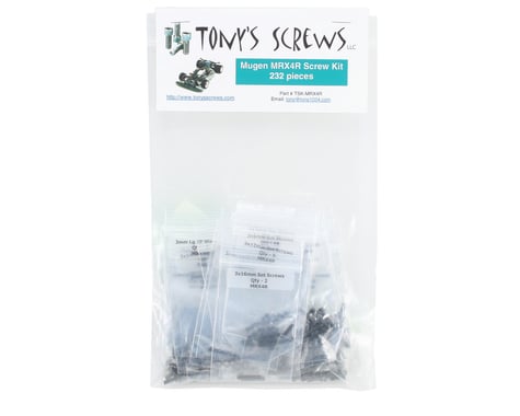 Tonys Screws Mugen MRX4R Screw Kit