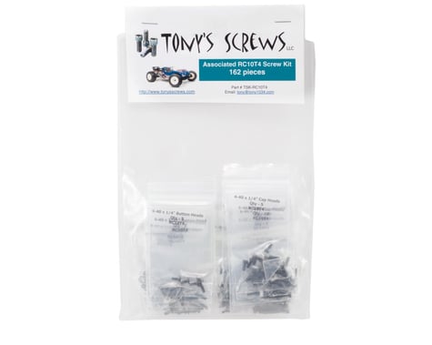Tonys Screws Associated RC10 T4 Screw Kit
