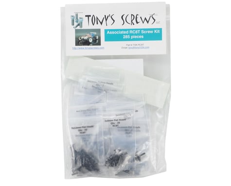 Tonys Screws Team Associated RC8T Screw Kit