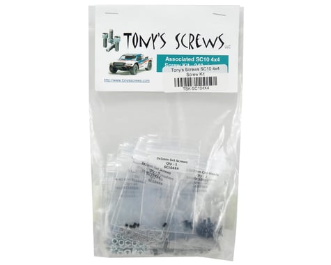 Tonys Screws SC10 4x4 Screw Kit