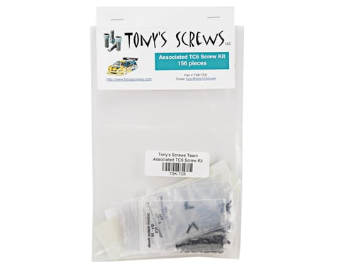 Tonys Screws Team Associated TC6 Screw Kit