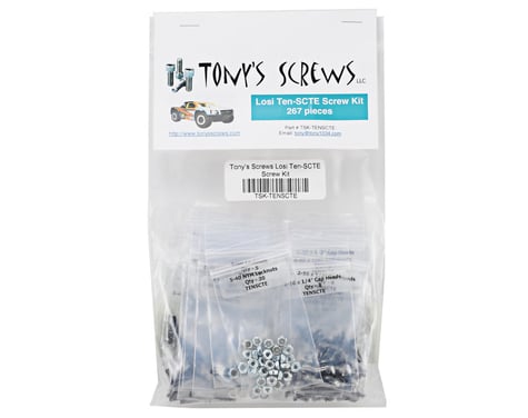 Tonys Screws Losi Ten-SCTE Screw Kit