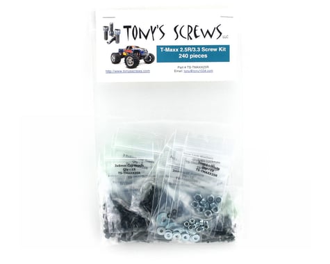 Tonys Screws Traxxas T-Maxx 2.5R/3.3 Screw Kit