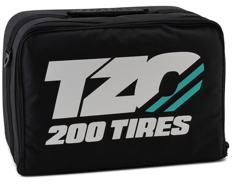 TZO Tires Parts Bag w/2 Tool Boxes (Black)