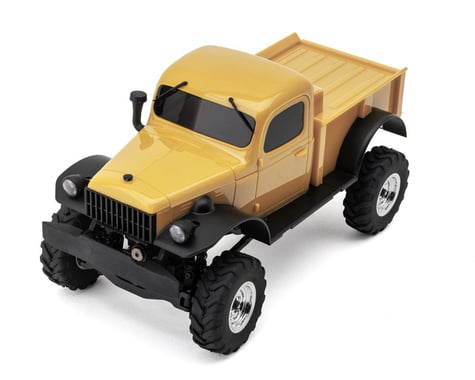 UDI RC UCX24 1/24 Scale 4WD RTR Micro Rock Crawler w/Salvator Hardbody (Yellow)