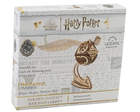 UGears Harry Potter™ Golden Snitch™ 3D Wooden Model Kit