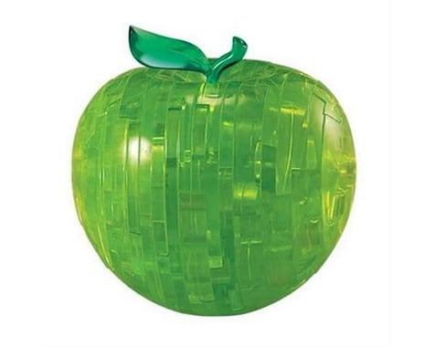 University Games Corp Bepuzzled 30912 3D Crystal Puzzle - Green Apple