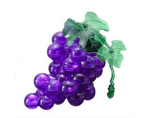 University Games Corp Bepuzzled 30924 3D Crystal Puzzle - Grapes