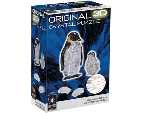University Games Corp Penguin & Baby 3D Crystal Puzzle