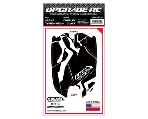 UpGrade RC Chassis Protector for ARRMA™ Typhon Grom (Complex Black) (1)