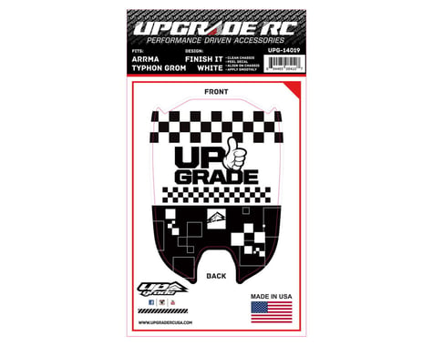 UpGrade RC Chassis Protector for ARRMA™ Typhon Grom (Finish It White) (1)