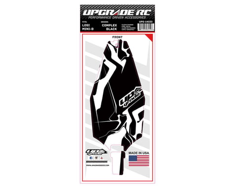 UpGrade RC Chassis Protector for Losi™ Mini-B (Complex Black) (1)