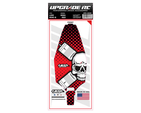 UpGrade RC Chassis Protector for Losi™ Mini-B (Mod 1 Red) (1)