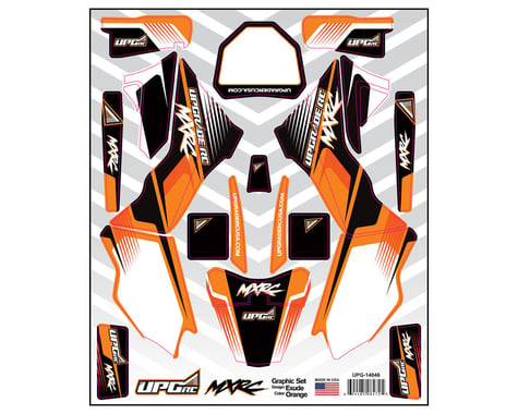 UpGrade RC Graphic Set for Losi™ Promoto MX (Exude) (Orange)