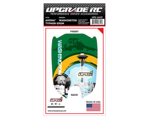 UpGrade RC Chassis Protector for Arrma® Typhon™ Grom (Washington) (1)