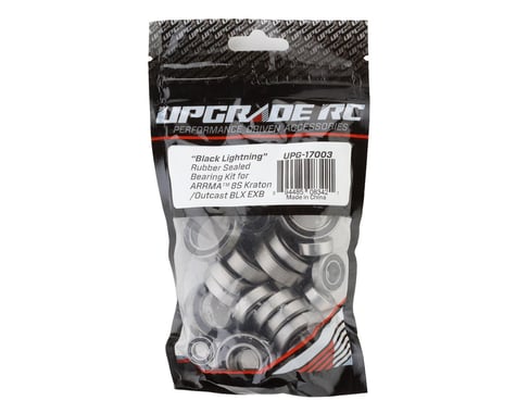 UpGrade RC "Black Lightning" Rubber Sealed Bearing Kit for Arrma™ 8S BLX EXB