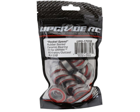 SCRATCH & DENT: UpGrade RC "Rocket Speed" Rubber Sealed Ceramic Bearing Kit for Arrma™ 8S