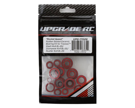 UpGrade RC "Rocket Speed" Rubber Sealed Ceramic Bearing Kit for Traxxas™ BL-2S