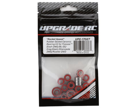 UpGrade RC "Rocket Speed" Rubber Sealed Ceramic Bearing Kit for Traxxas™ BL-2S