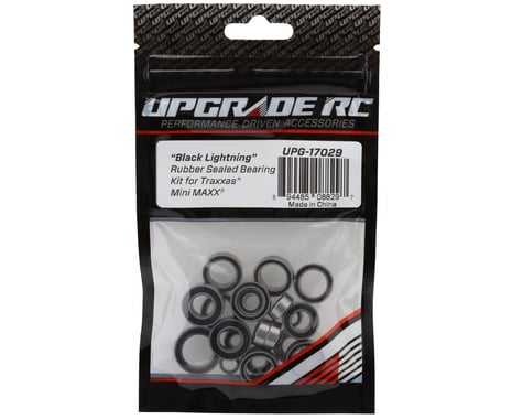 UpGrade RC "Black Lightning" Rubber Sealed Bearing Kit for Traxxas® Mini Maxx®