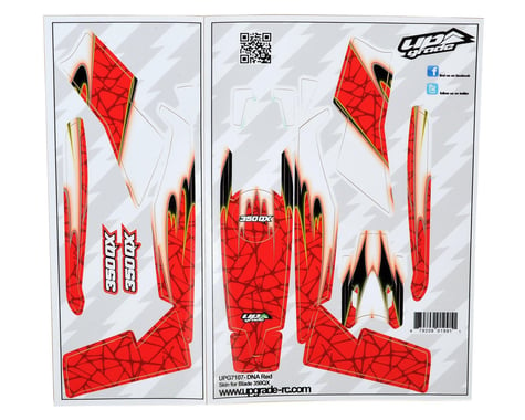 UpGrade RC Blade 350 QX "DNA" Skin (Red)