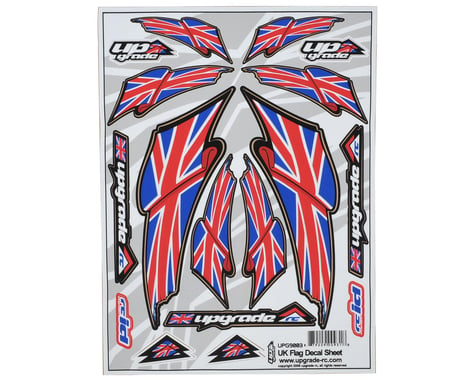UpGrade RC "UK Flag" Decal Sheet
