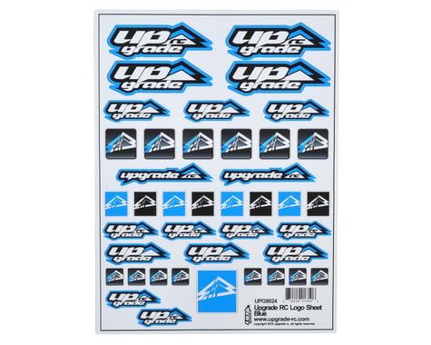 UpGrade RC Logo Decal Sheet (Blue)