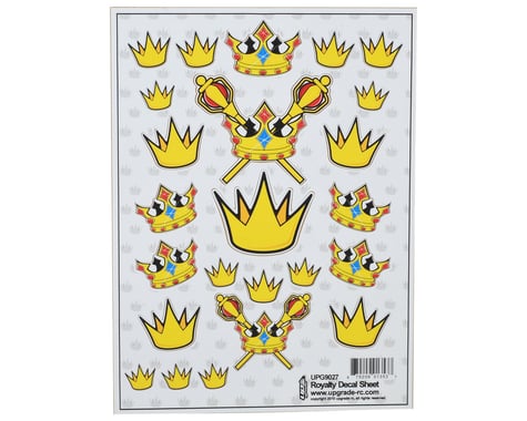 UpGrade RC "Royalty" Decal Sheet