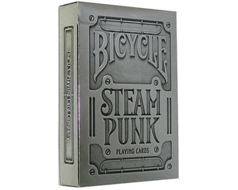 United States Playing Card Company Bicycle 1025591 Silver Steampunk Playing Cards