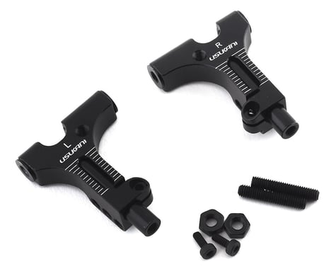 Usukani AR Ver3.0 Front Lower Arm Set (2) (Black) (-3.0mm)