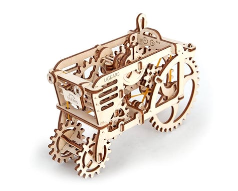 UGears Tractor Mechanical Wooden 3D Model