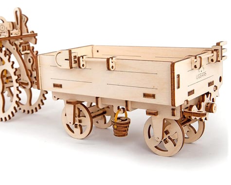 UGears Trailer Wooden 3D Model (for Tractor)