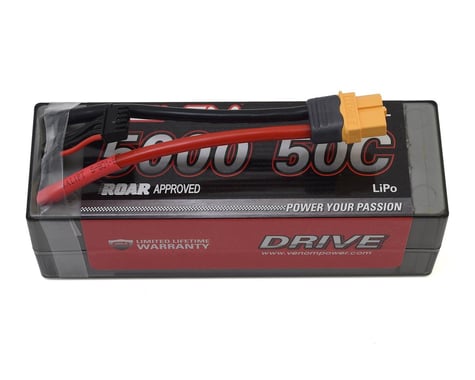 Venom Power 4S 50C Hard Case LiPo Battery w/UNI 2.0 Connector (14.8V/5000mAh)