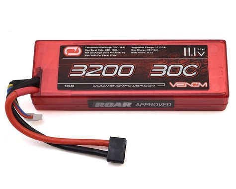 Venom Power 30C 3S Hardcase LiPo Battery w/UNI Connectors (11.1V/3200mAh)