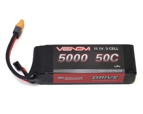 Venom Power 3S 50C LiPo Battery w/UNI 2.0 Connector (11.1V/5000mAh)