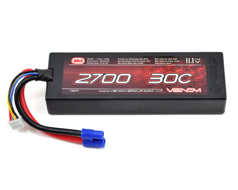 Venom Power 3S Li-Poly 30C Battery Pack w/EC3 Connector (11.1V/2700mAh)