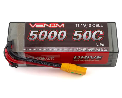 Venom Power 3S LiPo 50C Hardcase Battery Pack w/XT90-S (11.1V/5000mAh)