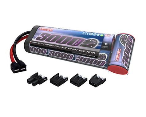 Venom Power 7 Cell NiMH Flat Pack Battery w/Universal Connector (8.4V/3000mAh)