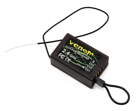 Venom Power VR3T 2.4 GHZ 4-Channel Receiver