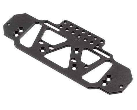 Vanquish Products Incision Front Battery/Servo 4 Link Plate (Black)
