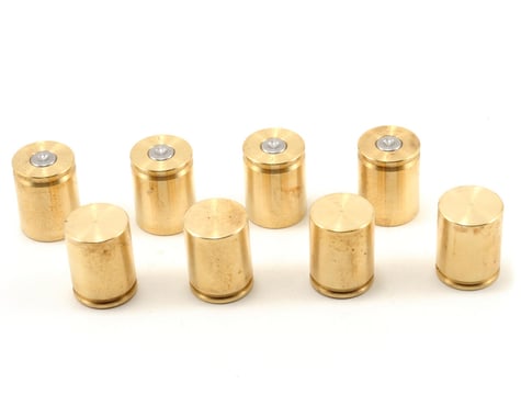 Vanquish Products Brass 2.2 0.600 Caliber Bullet Weight Set (8)