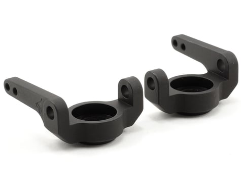 Vanquish Products Zero Ackermann High Steer Steering Knuckle Set (Black)