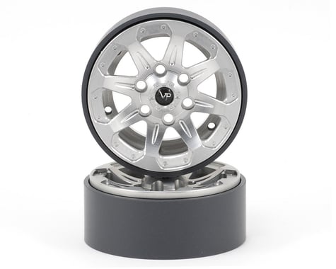 Vanquish Products 1.9 SSZ-9 Aluminum Beadlock Wheels (Raw) (2)