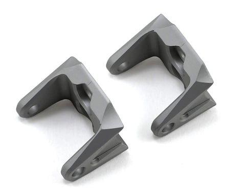 Vanquish Products AX-10 Lower Shock Link Mount Set (Grey) (2)