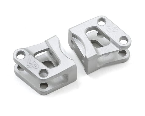 Vanquish Products Wraith Lower Shock Link Mount Set (Silver) (2)